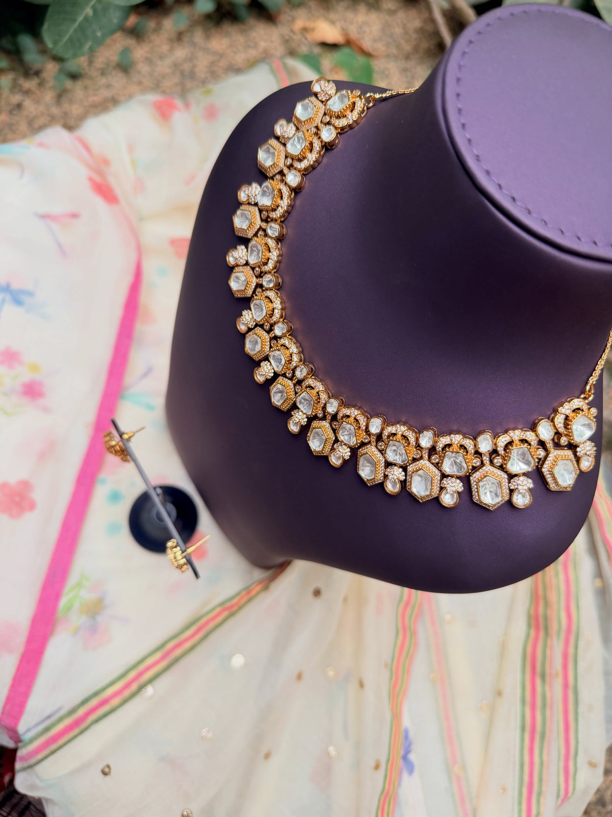 Timeless Polki elegance, made to make a statement – KPK002 product image 4