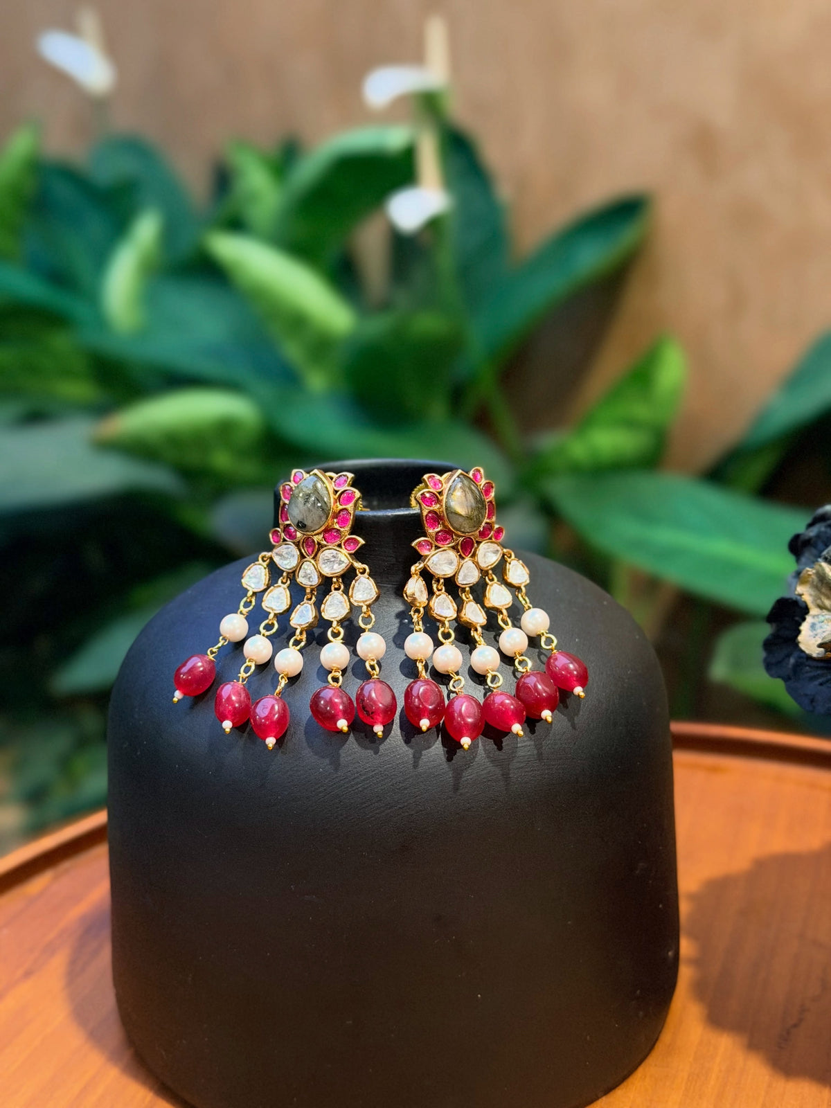 Onam 2026 Statement Earrings – KPK024 product image 1