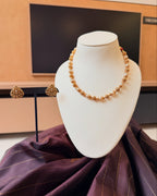 Timeless antique-gold detailing paired with elegant pearls—perfect… – KPK033 product image 2